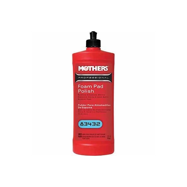 Mothers PRO FOAM PAD POLISH - 32 oz Quart 83432 - main